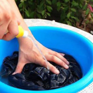 Dish soap cleaning
