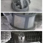 How to clean a dishwasher filter？