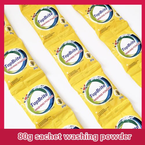 80g sachet washing powder