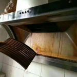 How to clean range hood grease?