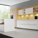 How to clean white kitchen cabinets?