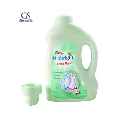 Mild liquid biodegradable detergent
