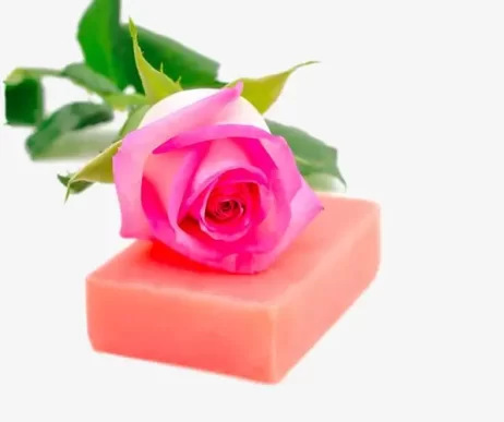 rose scented bath soap
