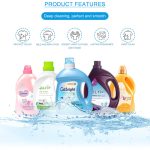 Liquid laundry detergents that comply with EU standards and have antioxidant properties
